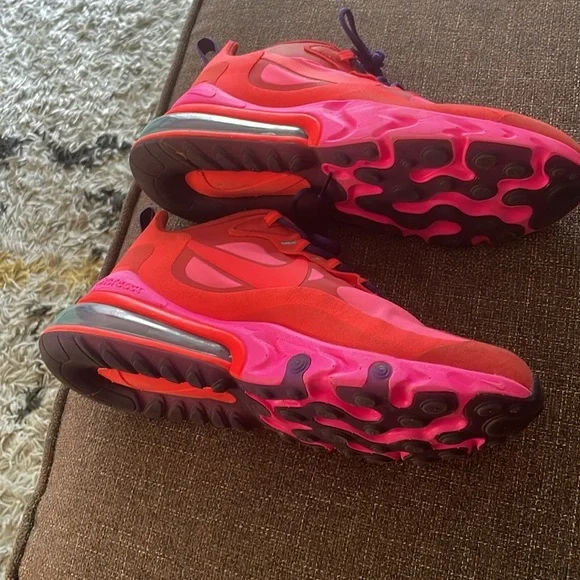 Nike 270 Air Max Mystic Red Men’s Size 8 / Women 9.5 - Picture 2 of 5